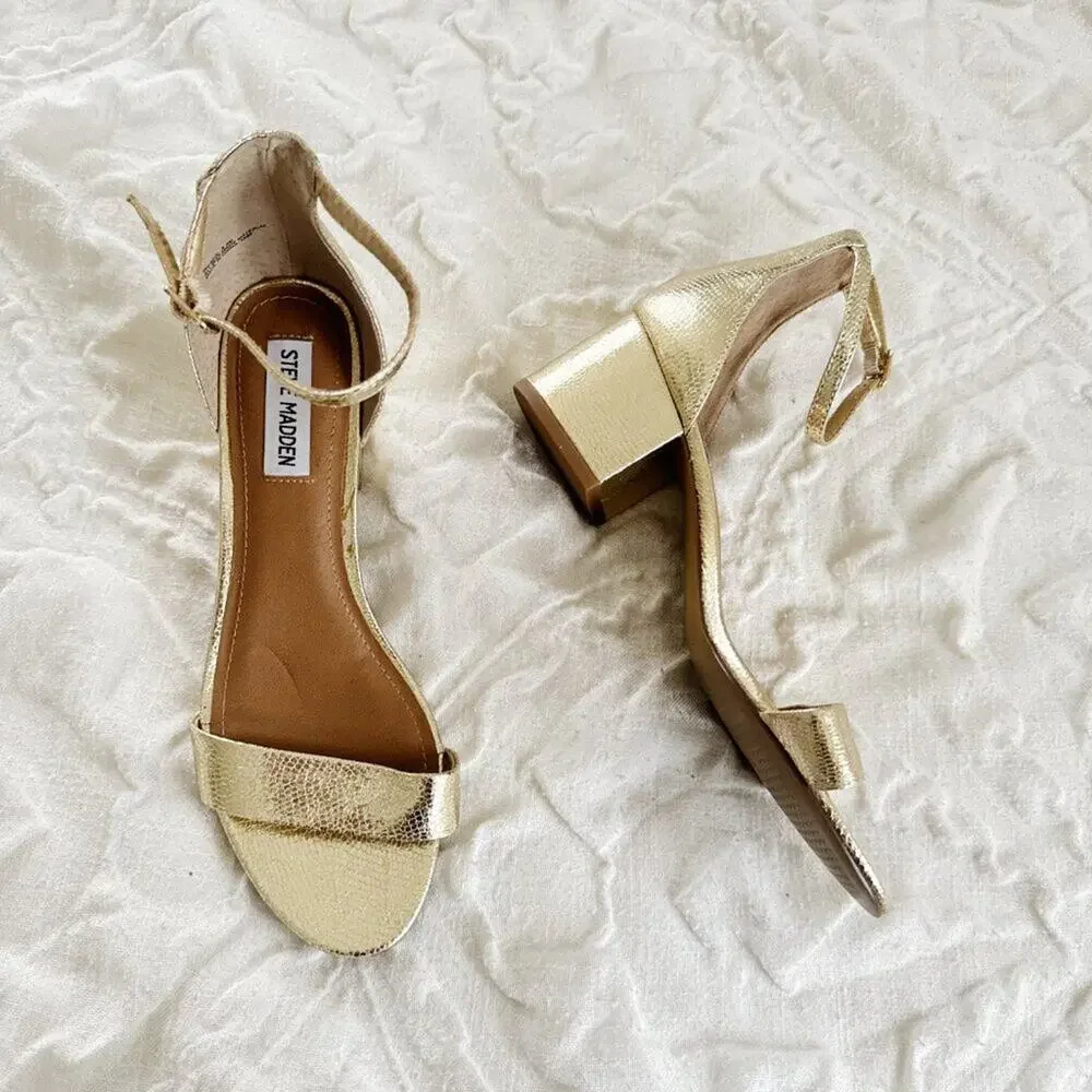 Steve Madden Irenee Ankle Strap Sandal Size 8.5 New